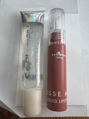 Italia Deluxe Matte Liquid Lipstick + Clear Vitamin E Plumping Lip Glaze